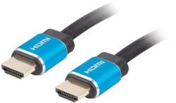 Lanberg Cablu HDMI v2.0 PREMIUM, 1 m, 4K@60Hz Certificat, CA-HDMI-P20CU-0010-BK, Lanberg (CA-HDMI-P20CU-0010-BK)