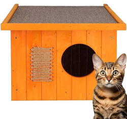 Dechland Macskaház felnyitható tetővel hőszigetelt