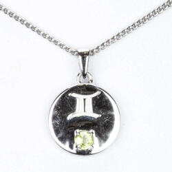  Ezüst Medál Changbai Peridottal, Y41598