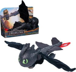 Spin Master Spin Master How to Train Your Dragon - Toothless Plush Dragon, Toy Figure with Gliding and Gripping Function (6072913) Figurina