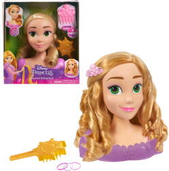 Just Play Disney Princess - Rapunzel Styling Head, Make-up and Hairdressing Head (87047) Figurina