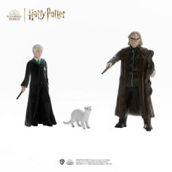 Schleich Wizarding World Harry Potter - Mad-Eye Moody & Draco Malfoy with Ferret, Play Figure (14907) Figurina