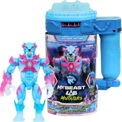 Moose Moose Toys MrBeast Lab Mutators S2 Mutation Chamber - Lightning Panther, toy figure (25007) Figurina