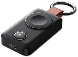 JOYROOM Vésztöltő Type-C Aljzat - 2000mAh, 3W, Gyorstöltő, Apple Watch Töltő, LED Kijelző, Fekete