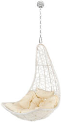 Leziter Natal Easy kerti függőfotel fehér rögzítő készlettel - pepita - 43 990 Ft