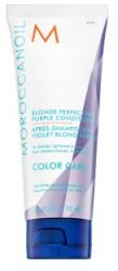 Moroccanoil Color Care Blonde Perfecting Purple Conditioner balsam pentru păr blond platinat si grizonat 70 ml