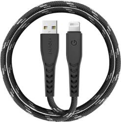 Energea Kabel NyloFlex USB-Lightning Töltés És Szinkronizálás C89 MFI 1.5 m Fekete
