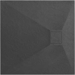 Rea Magnum cădiță de duș pătrată 90x90 cm negru REA-K3910 (REAK3910)