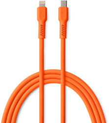 Colorum CK12-CL-10 Type-C-Lightning Kábel 2.4A 1.8 m-Narancssárga
