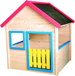 Woodyland Kerti házikó színes szegéllyel (102110110)