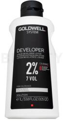 Goldwell System Cream Developer Lotion fejlesztő emulzió minden hajtípusra 2% 7 Vol. 1000 ml