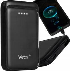 Vayox Powerbank 5000mAh Usb-c Usb Mini Power Bank Gyorstöltés Erős Vayox (MINI POWERBANK SZYBKI 5000mAh QC USB-C USB)