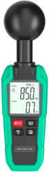 Invincio EMF elektromágneses sugárzás detektor, digitális megvilágított LCD kijelzővel, elektromos mező érzékelés, elektromágneses, mG / μT / (V / M), hőmérséklet ° C / ° F, maximális érték m