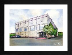 GB eye Poster cu ramă GB eye Television: The Office - Pam Watercolor (GBYDCO999)