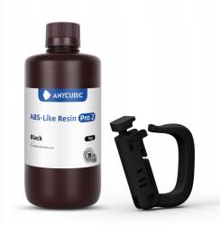 Anycubic Uv gyanta Anycubic Abs-like Pro 2 Black Fekete 1kg 1l 3D nyomtatóhoz