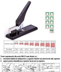 Iternet Capsator profesional, 240 coli, metalic, TURIKAN HD 23S-24 (IT-0310)
