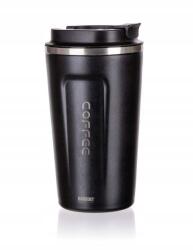 BANQUET Fekete Termo Bögre Termosz 450ML Kávé Tea Acél Arty Banquet (8591022526729)