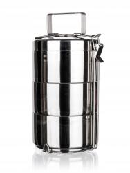 BANQUET Uzsonnás termosz Banquet Akcent 3x0, 74l ezüst (AKCENT 3 CZĘŚCI)