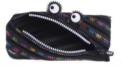 ZIPIT Penar Penar cu fermoar, ZIPIT Monster Special Edition - dinti negri si curcubeu (ZP-146525) - pcone Penar