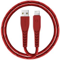 Energea Kabel NyloFlex USB-Lightning Töltés És Szinkronizálás C89 MFI 1.5 m Piros