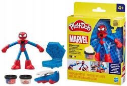 Hasbro Play-doh Marvel Pókember figura pókos gyurma kilövővel G0058 (G0058)