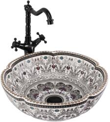 Rea Asanti mosdótál 42.5x42.5 cm kerek mosdótálak REA-U7506 (REAU7506)