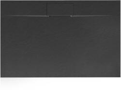 Rea Bazalt téglalap alakú zuhanytálca 120x90 cm fekete REA-K3904 (REAK3904)