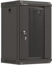 Lanberg 10" Fali rack szekrény 9U 300x300mm - Fekete (WF11-3309-10B) (WF11-3309-10B)