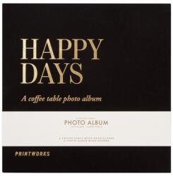 Printworks Fotóalbum Happy Days L Printworks fekete (PRPW00525)