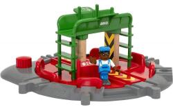 BRIO Turnantă cu figurină (OLP102233476) Trenulet