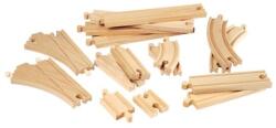 BRIO Set extensie mediu, 16 piese (OLP102233402) Trenulet