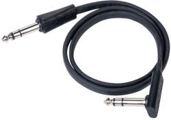 RockBoard Flat TRS 60 cm Egyenes - Pipa Patch kábel (RBO CAB F TRS 60S BK)