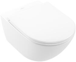 Villeroy & Boch 4670T9R1 - SUBWAY fali WC SoftClose ülőkével, kerámia/fehér 4670T9R1 (VB0096)
