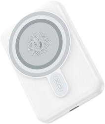 XO PR264 Mágneses Powerbank 20W 10000 mAh-Fehér