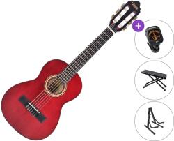 Valencia VC201 Premium SET Trans Wine Red Klasszikus gitár