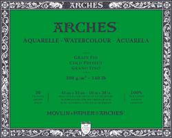 ARCHES Watercolour Cold Pressed Vázlatfüzet 20 41 x 51 cm 300 g (A1711602)