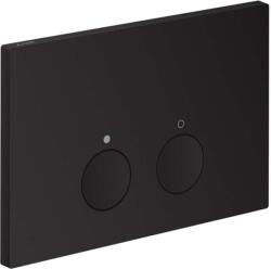 Axor FlushPlate - Öblítésvezérlés, matt fekete 42530670 (42530670)