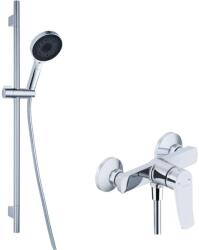 kielle Nefia - Zuhanyszett csapteleppel, rúddal, tömlővel és zuhanyfejjel, króm 20627SN70 (20627SN70)