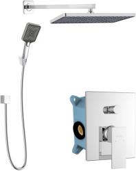 kielle Arkas I - Zuhanyszett rejtett csapteleppel, 2 készülékhez, tartozékokkal és testtel, króm 20611SP20 (20611SP20)