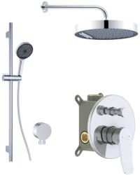 kielle Nefia - Rejtett csaptelep 2 készülékhez, tartozékokkal és testtel, króm 20627SP50 (20627SP50)