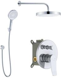 kielle Nefia - Rejtett csaptelep 2 készülékhez, tartozékokkal és testtel, króm 20627SP10 (20627SP10)