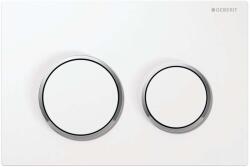 Geberit Kappa21 - Süllyesztett vezérlés, fehér/fényes króm 115.240. KJ. 1 (115.240.KJ.1)