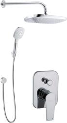 kielle Harmonia - Zuhanyszett rejtett csapteleppel, 2 készülékhez, tartozékokkal és testtel, króm 20623SP30 (20623SP30)