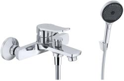 kielle Nefia - Fürdőkád csaptelep kiegészítőkkel, króm 10327SN30 (10327SN30)