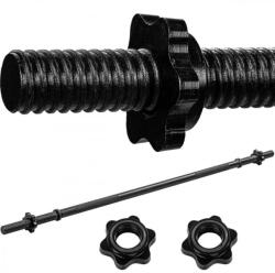 MOVIT MOVIT® Súlyzórúd 120 cm csillagzárral fekete (20040677) - kokiskashop