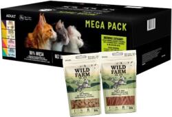 Pet Republic PetRepublic nedves macskaeledel darabok finom szószban MIX hús és hal ízben 48x85g + WILD FARM macskaeledel 2x50g - abiszoo - 7 085 Ft