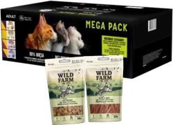 Pet Republic PetRepublic nedves macskaeledel darabok finom szószban MIX hús ízek 48x85g + WILD FARM macskaeledel 2x50g