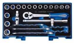 KING TONY Kingtony dugókulcs készlet 4524MRV05 1/2 24db (8 - 24mm) (4524MRV05) (4524MRV05)
