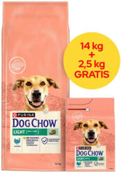 Dog Chow PURINA Dog Chow Adult Light Turkey 16, 5kg (14kg+2, 5kg GRATIS! ! )