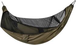 Tiger Wood Hamac ultraușor TigerWood Ważka V2 Long Pocket Khaki -cu plasă împotriva insectelor